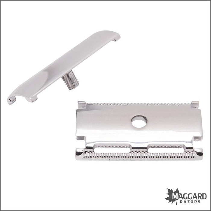 Maggard-Razors-V3M-Mild-Safety-Razor-Head-Chrome-Finish-1