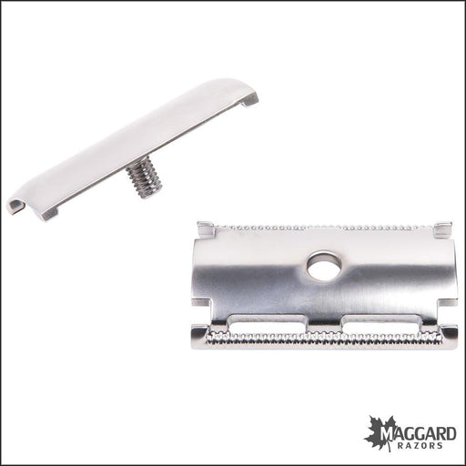 Maggard-Razors-V3m-DE-Safety-Razor-Head-Matte-Silver