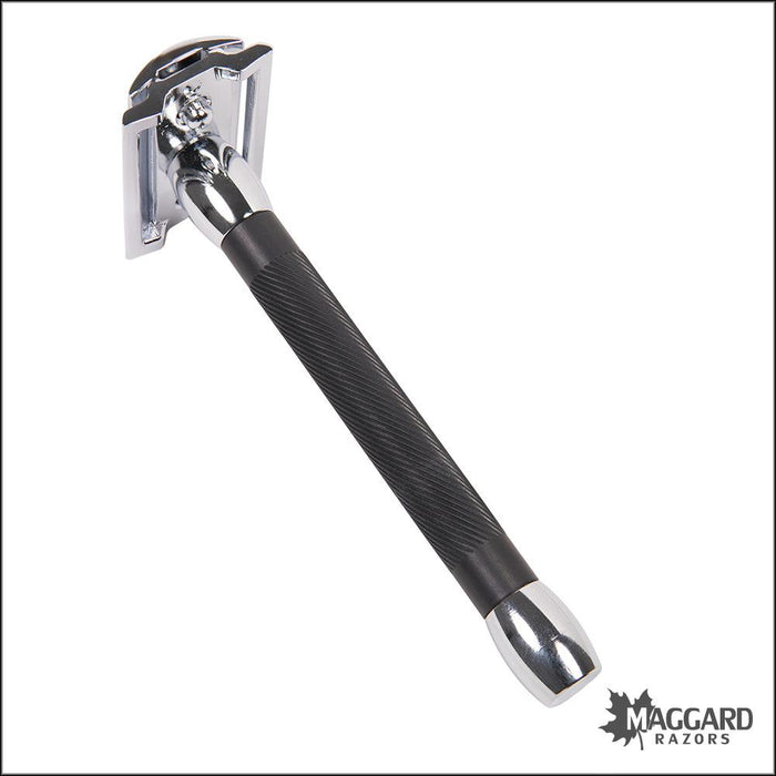 Merkur-20c-Black-Resin-Closed-Comb-DE-Safety-Razor-2