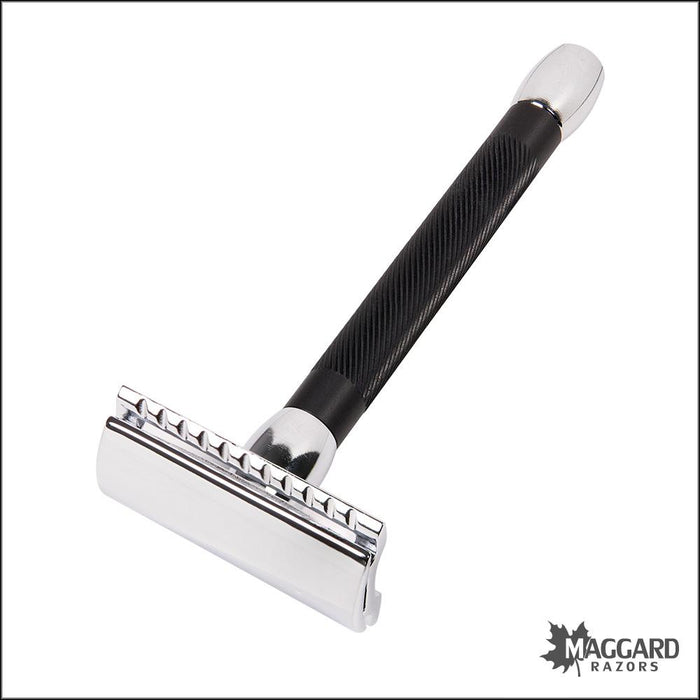 Merkur-20c-Black-Resin-Closed-Comb-DE-Safety-Razor