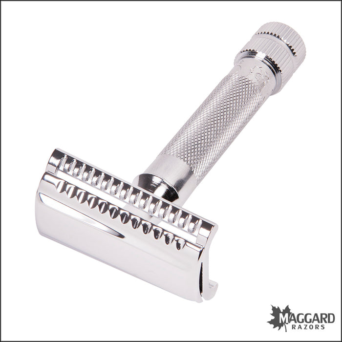 Merkur 37C Chrome Heavy Duty Slant Head DE Safety Razor