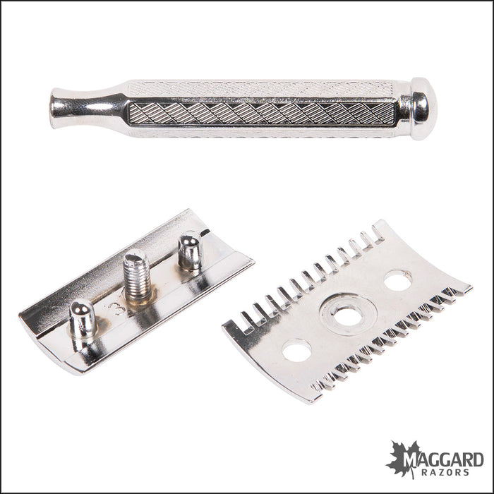 Merkur 41C 1904 Classic Chrome Open Comb DE Safety Razor