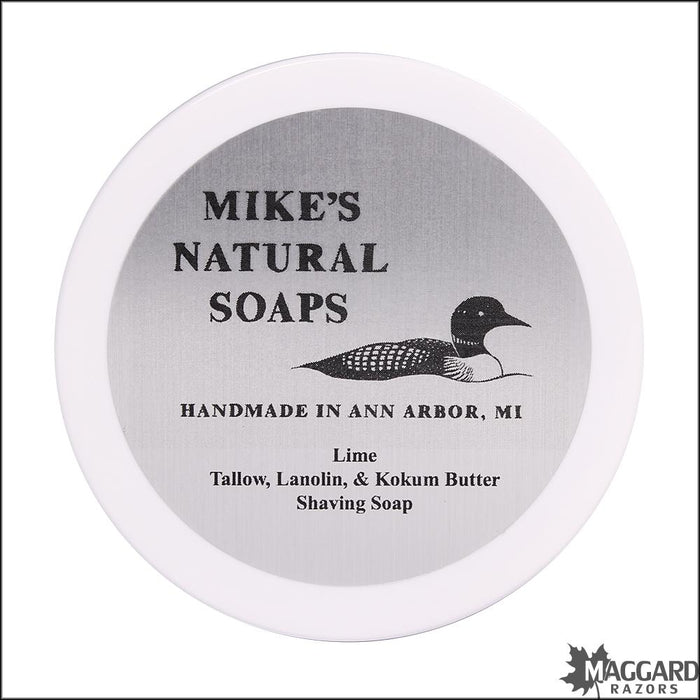 Mikes-Natural-Soaps-Lime-artisan-shaving-soap-5oz