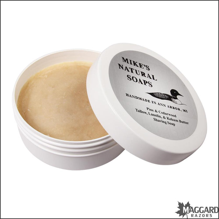 Mikes-Natural-Soaps-Pine-and-Cedarwood-artisan-shaving-soap-5oz-2