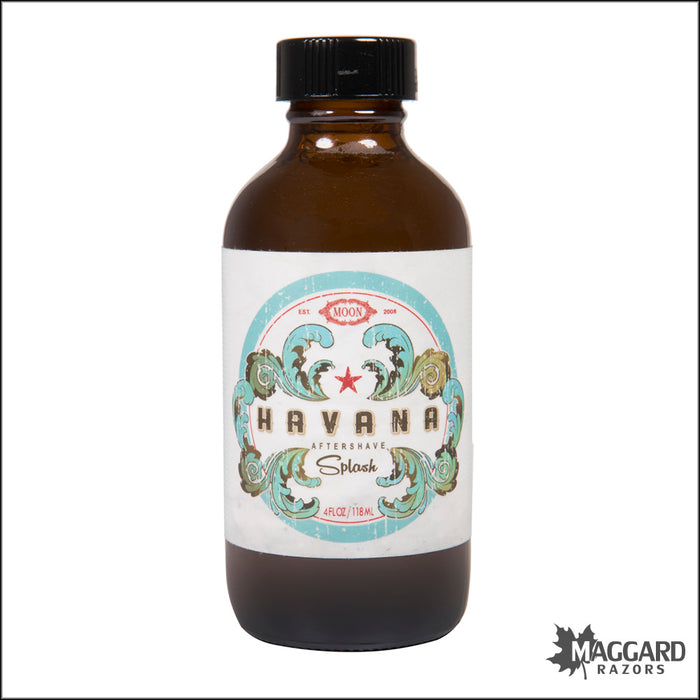 Moon Havana Artisan Aftershave Splash, 4oz