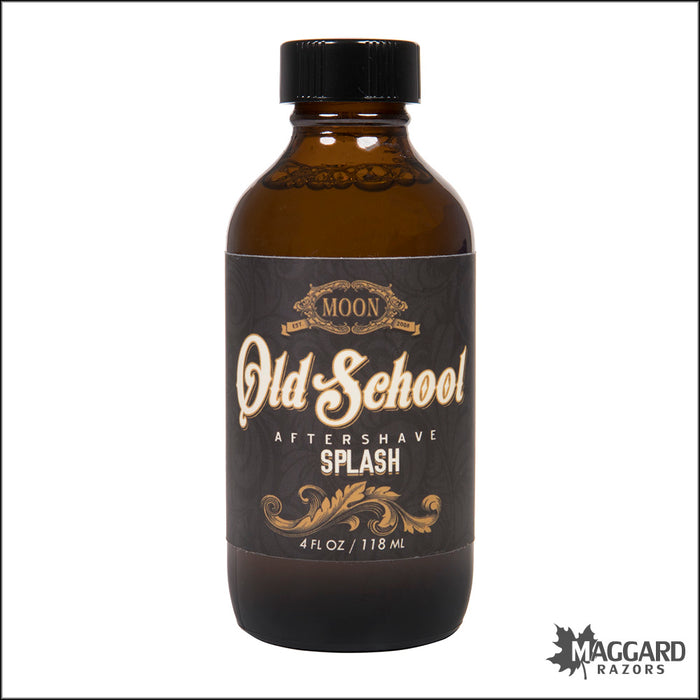 Moon Old School Artisan Aftershave Splash, 4oz