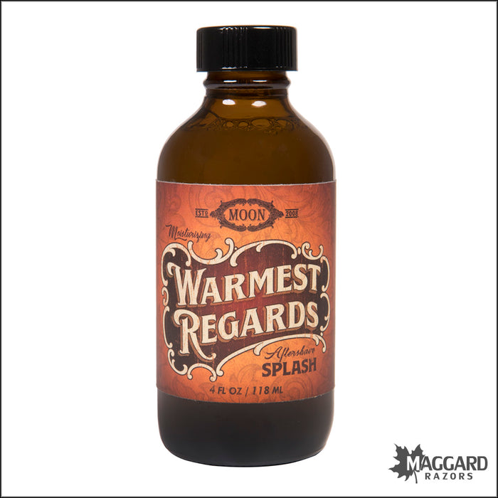 Moon Warmest Regards Artisan Aftershave Splash, 4oz