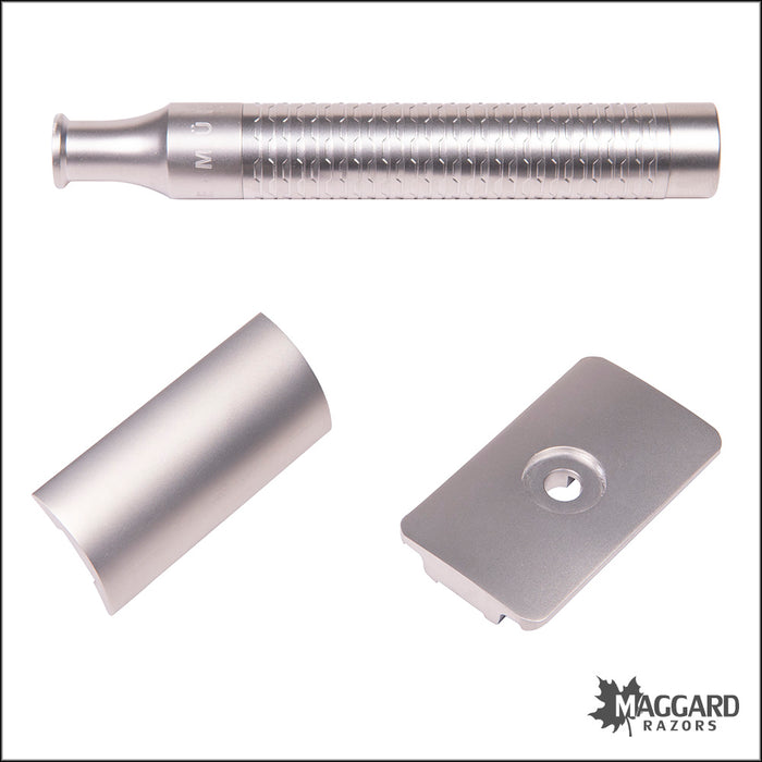Mühle R94 Rocca Stainless Steel Closed Comb DE Safety Razor, Matte Finish