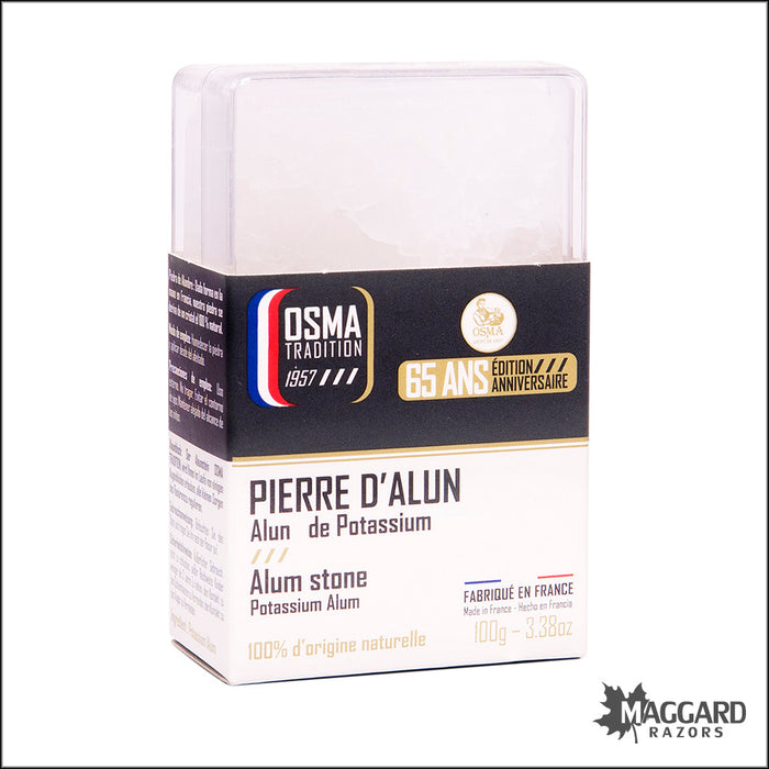 Osma Tradition Alum Block Post Shave Astringent, 100g