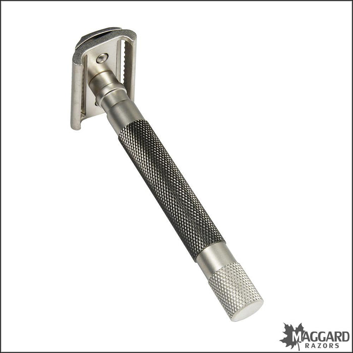 Parker-55SL-GR-Graphite-Semi-Slant-DE-Safety-Razor-2