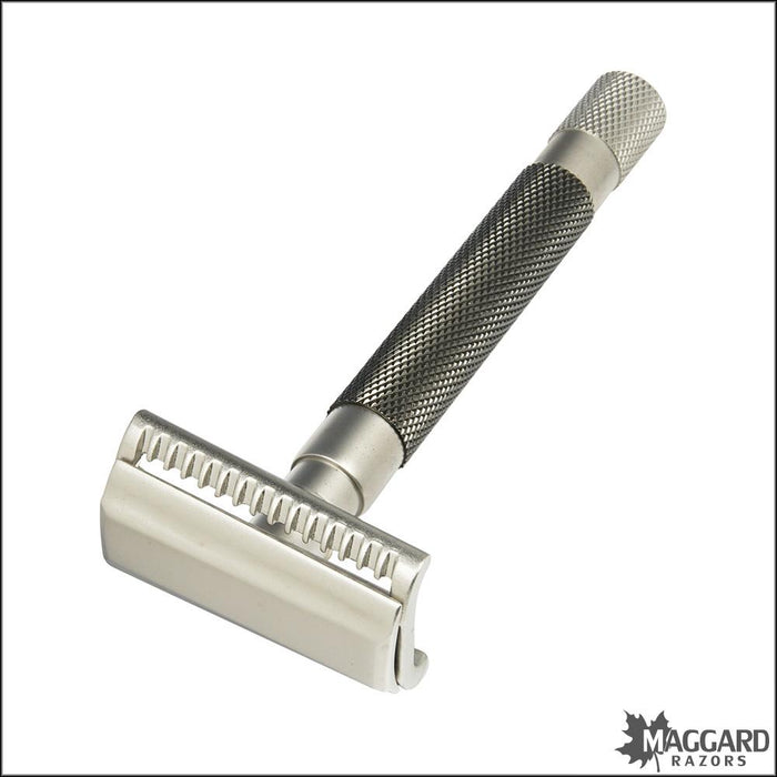 Parker-55SL-GR-Graphite-Semi-Slant-DE-Safety-Razor
