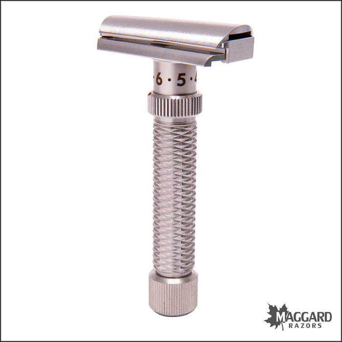 Rex Supply Co. Konsul Slant Adjustable Stainless Steel DE Razor