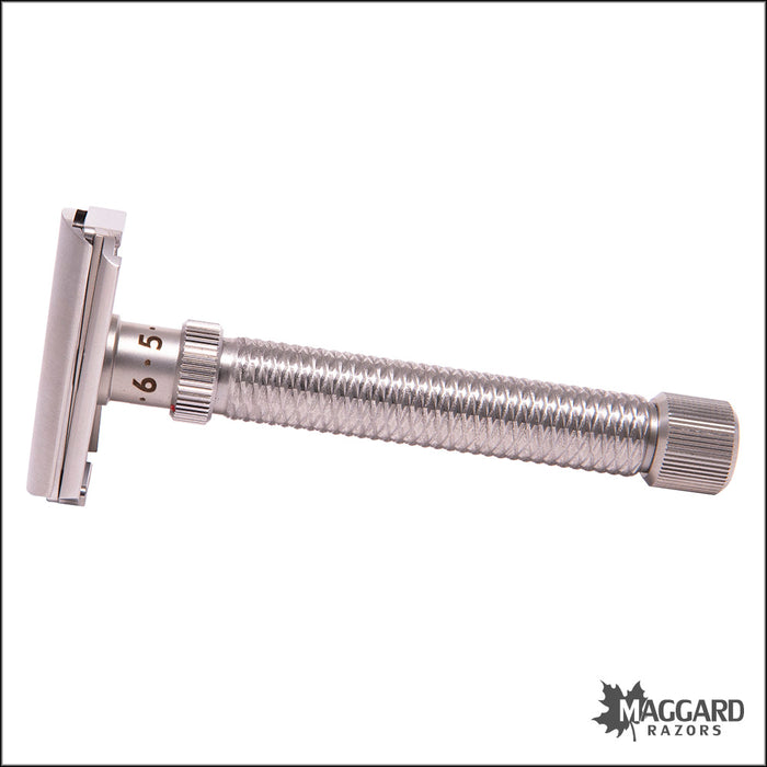 Rex Supply Co. Konsul XL Slant Adjustable Stainless Steel DE Razor