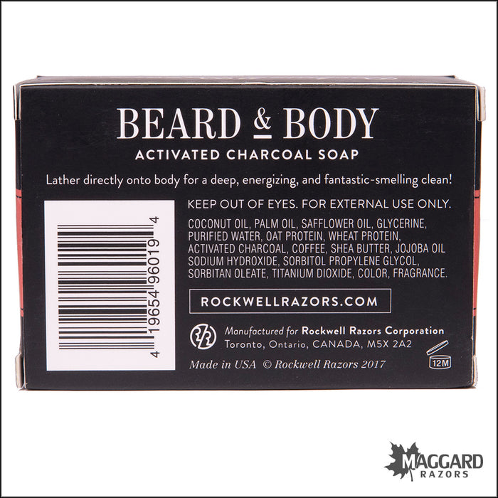 Rockwell Razors Barbershop Scent Beard and Bath Soap, 6oz