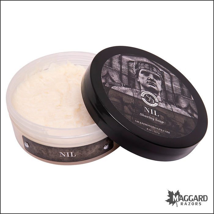 Shannon's Soaps Nil Tallow Shaving Soap, 4oz
