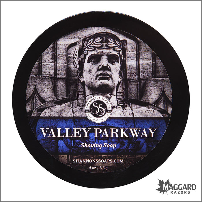 Shannon's Soaps Valley Parkway Tallow Based Shaving Soap, 4oz