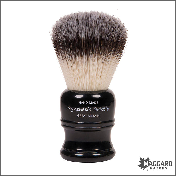 Simfix SF1 Ebony Handle Synthetic Bristle Shaving Brush, 25mm
