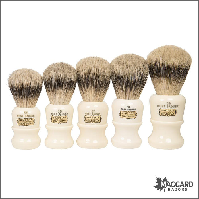 Simpsons-50-Series-Best-Badger-Shaving-Brushes