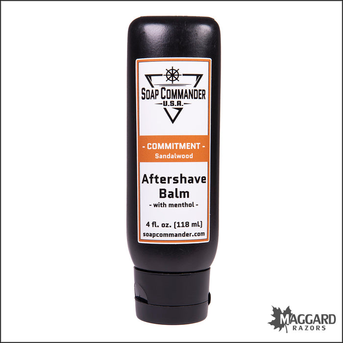 Soap Commander Commitment Artisan Aftershave Balm, 4oz