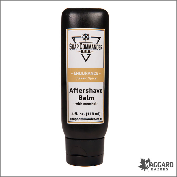 Soap Commander Endurance Artisan Aftershave Balm, 4oz