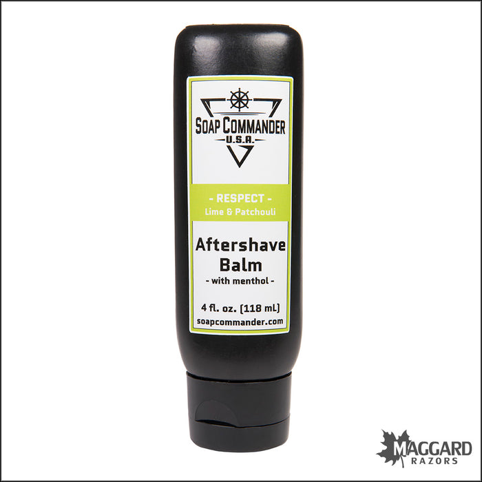 Soap Commander Respect Artisan Aftershave Balm, 4oz