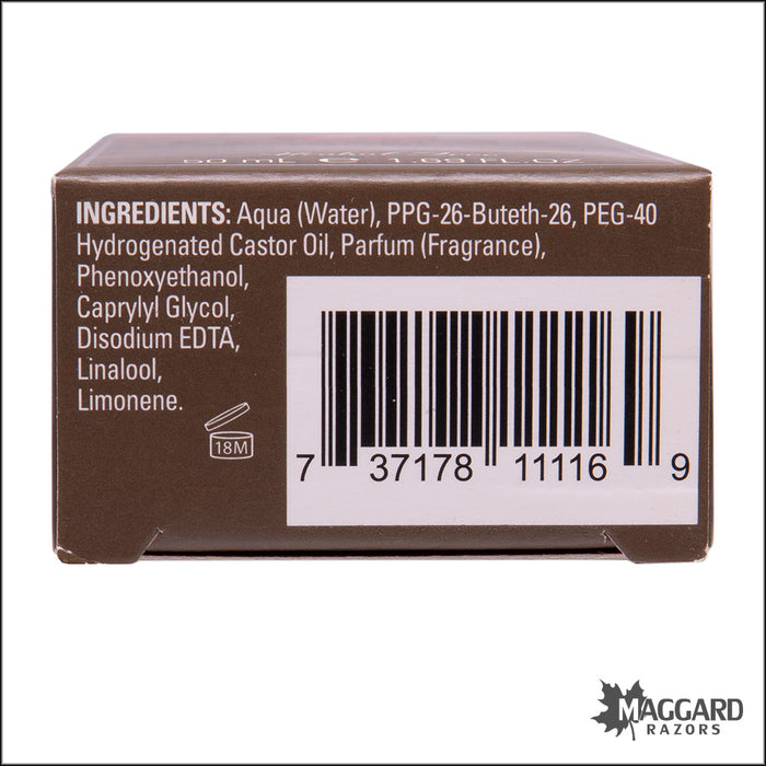 St James of London Sandalwood and Bergamot Cologne, 50ml - Alcohol Free