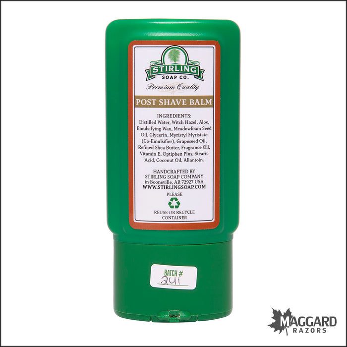 Stirling Soap Co. Autumn Glory Aftershave Balm, 4oz - Seasonal Release
