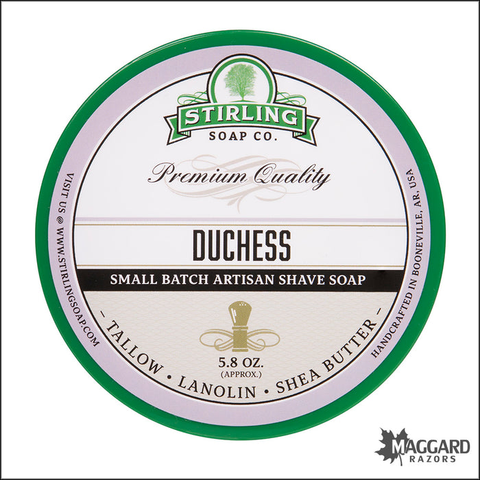 Stirling Soap Co. Duchess Shaving Soap, 5.8oz