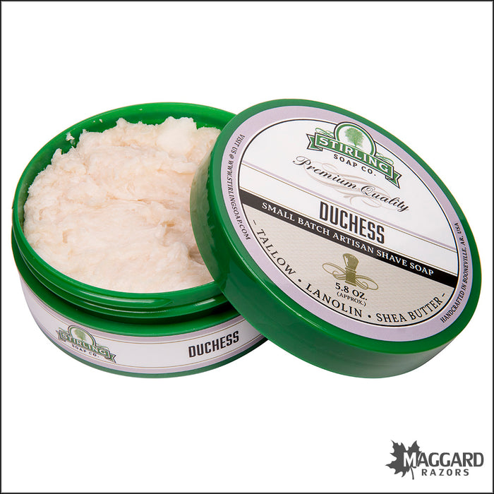 Stirling Soap Co. Duchess Shaving Soap, 5.8oz