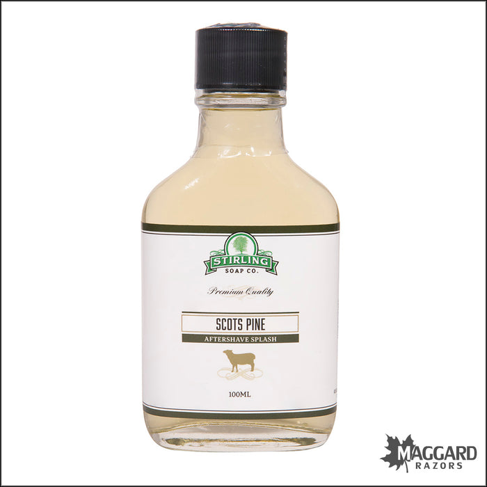 Stirling Soap Co. Scots Pine Aftershave Splash, 100ml