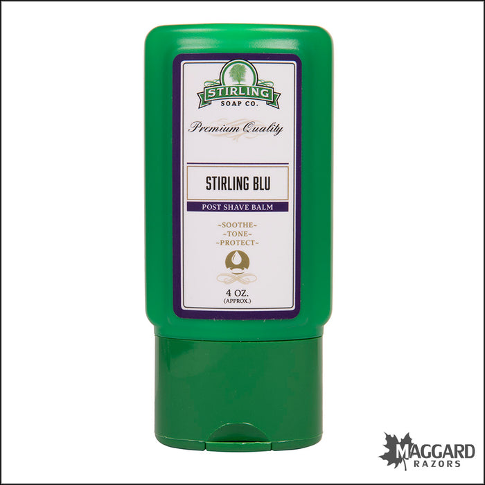 Stirling Soap Co. Stirling Blu Aftershave Balm, 4oz