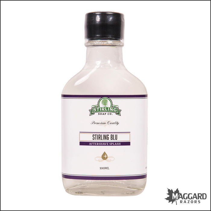 Stirling Soap Co. Stirling Blu Aftershave Splash, 100ml