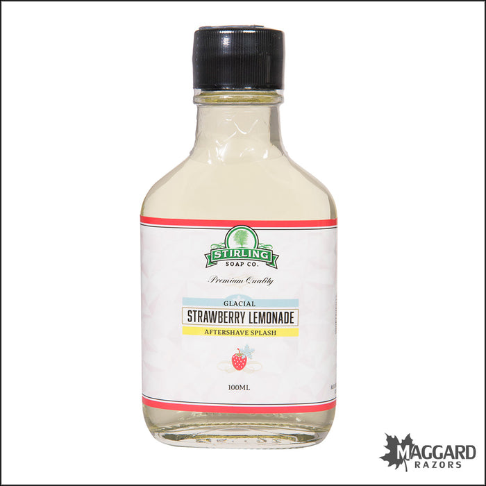 Stirling Soap Co. Glacial Strawberry Lemonade Aftershave Splash, 100ml