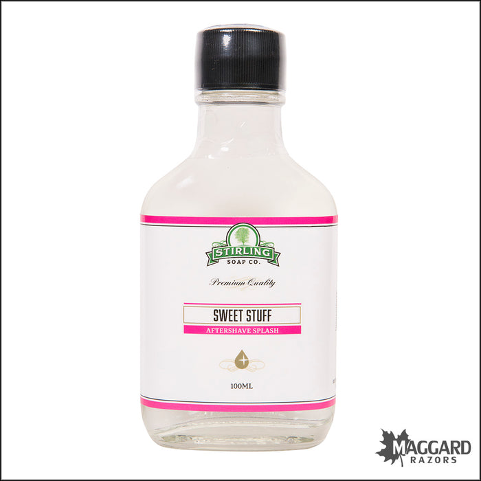 Stirling Soap Co. Sweet Stuff Aftershave Splash, 100ml