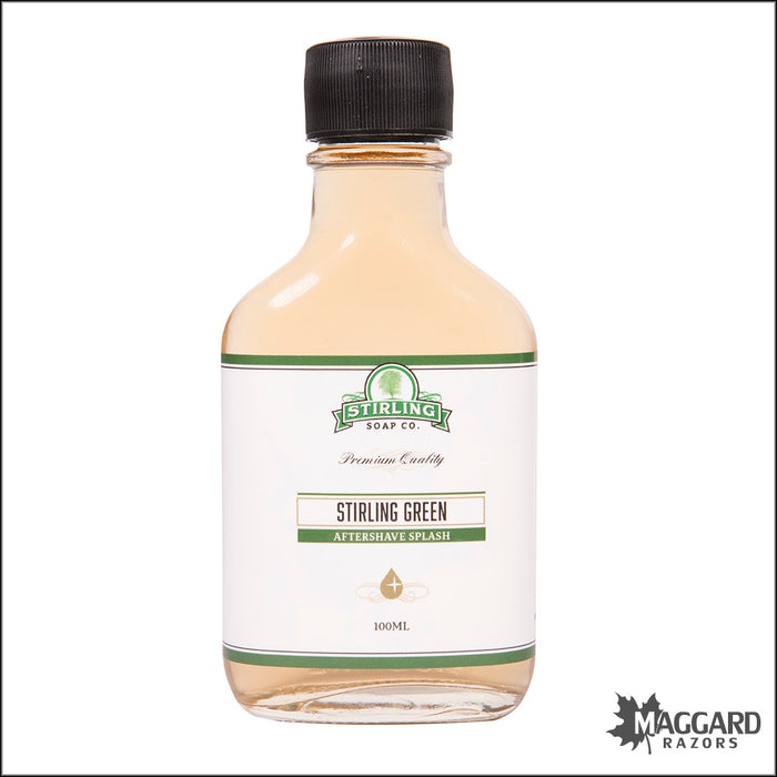 Stirling Soap Co. Stirling Green Aftershave Splash, 100ml