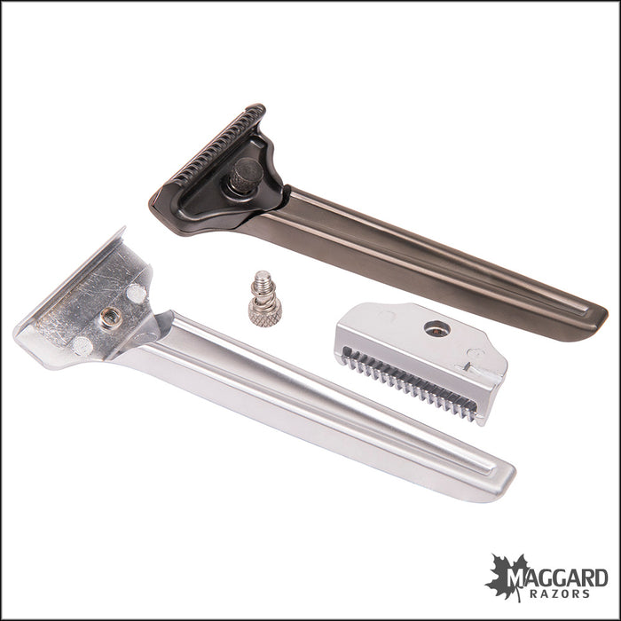 Supply The Single Edge SE Open Comb Single Edge Safety Razor, Classic Matte Finish