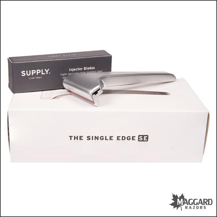 Supply The Single Edge SE Open Comb Single Edge Safety Razor, Classic Matte Finish