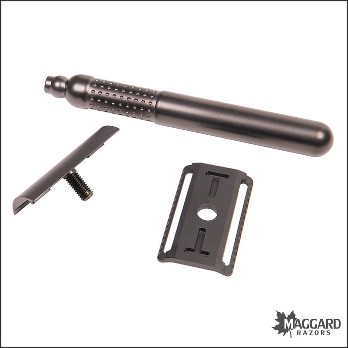 Tatara Razors Masamune Nodachi Black Closed Comb Safety Razor