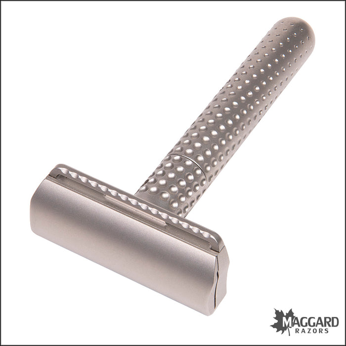 Tatara Razors Muramasa Adjustable Closed Comb Machined DE Safety Razor, Matte Finish