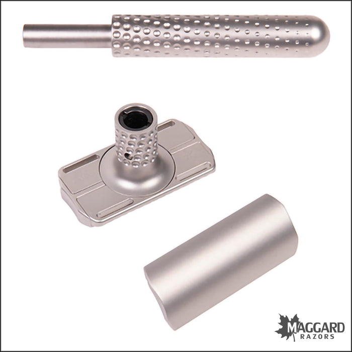 Tatara Razors Muramasa Adjustable Closed Comb Machined DE Safety Razor, Matte Finish