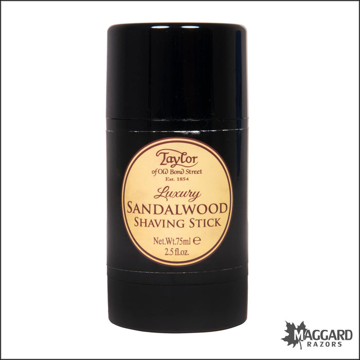 Taylor of Old Bond Street Sandalwood Shaving Soap Stick, 2.5oz