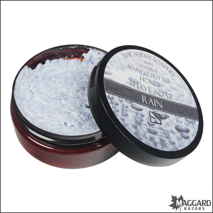 The-Sudsy-Soapery-Rain-Artisan-Shaving-Soap-5.5oz-2