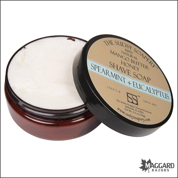 The-Sudsy-Soapery-Spearmint-and-Eucalyptus-Artisan-Shaving-Soap-5oz-2