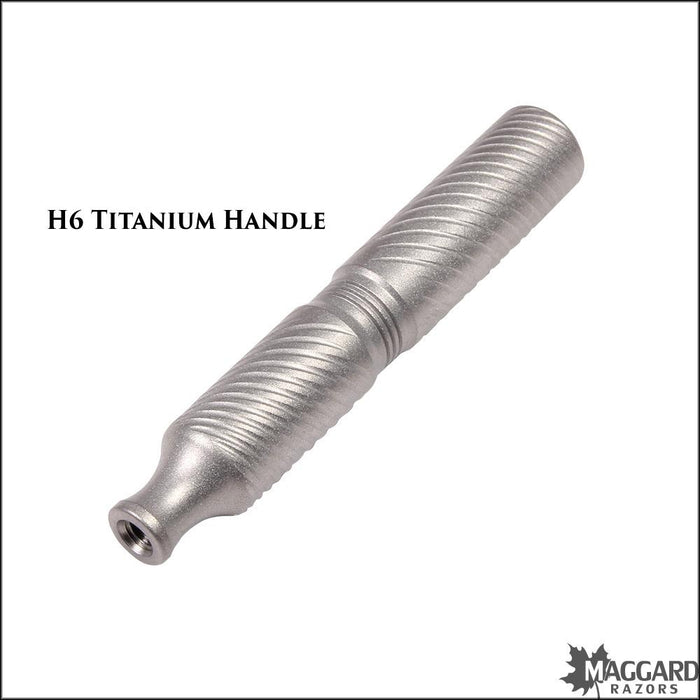 Timeless-Razor-H6-Satin-Titanium-Safety-Razor-Handle