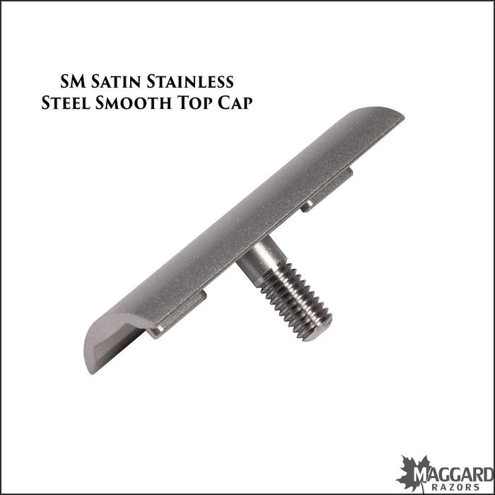 Timeless-Razor- SM-Top-Cap-Satin-Stainless -Steel-