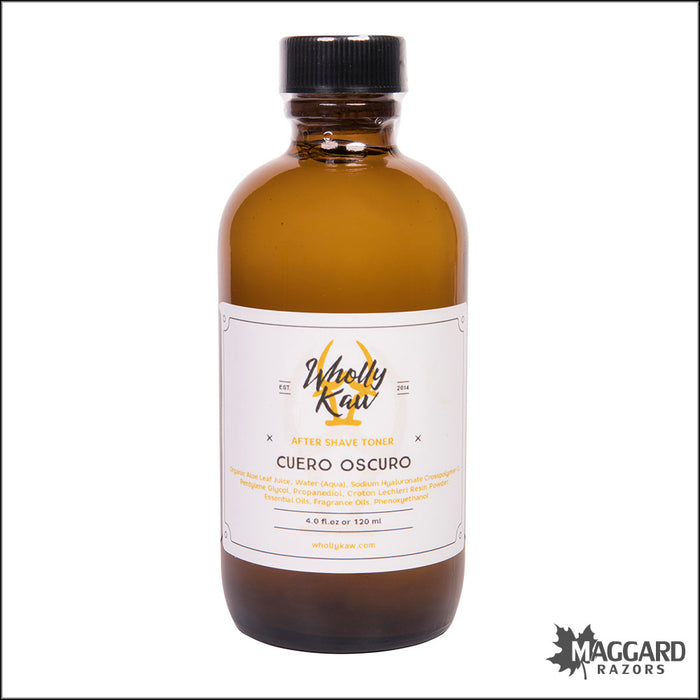 Wholly Kaw Cuero Oscuro Aftershave Toner, 4oz