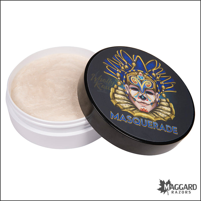 Wholly Kaw Masquerade Artisan Shaving Soap, 4oz - Siero Base