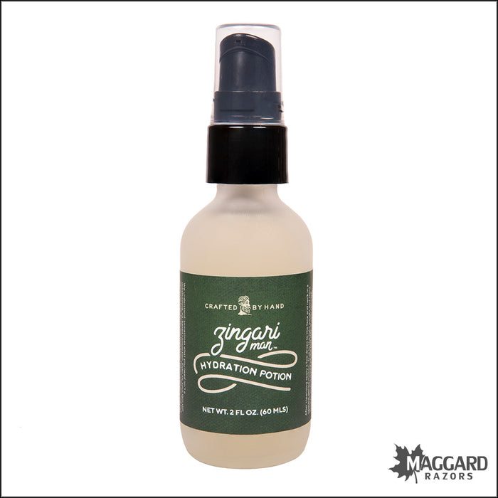 Zingari Man Hydration Potion Artisan Aftershave Moisturizer, 2oz