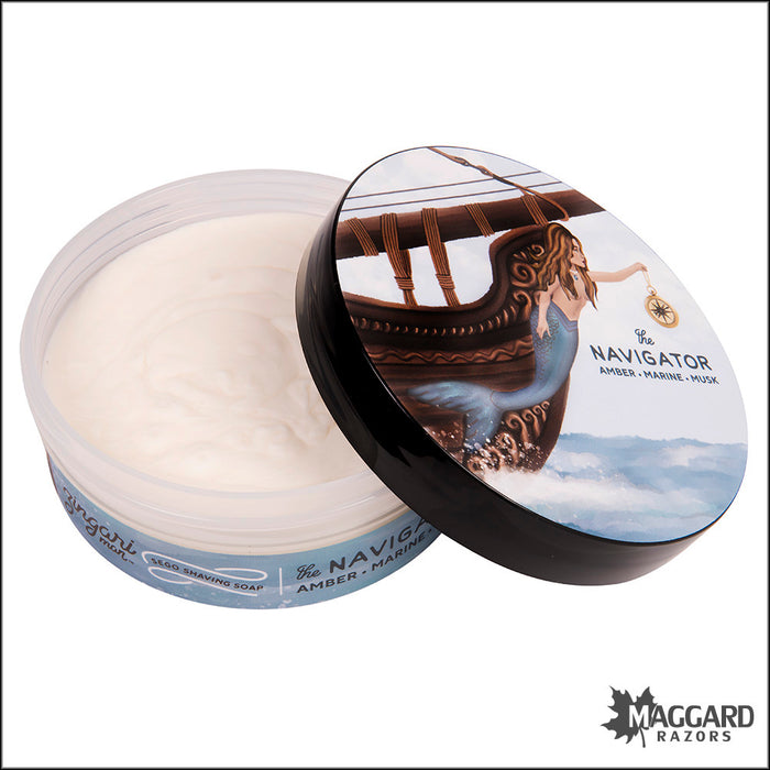 Zingari Man The Navigator Artisan Shaving Soap, 5oz - Sego Base
