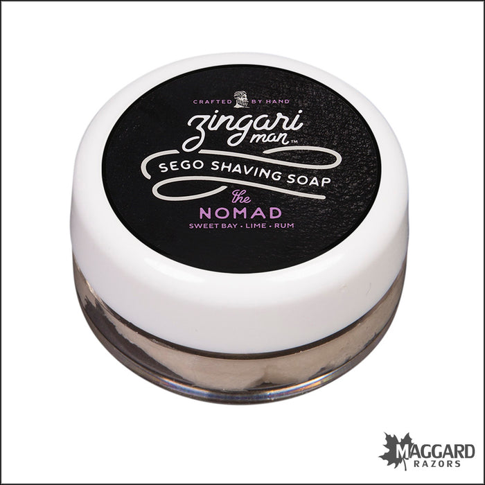 Zingari Man Artisan Shaving Soap and Aftershave Balm Samples